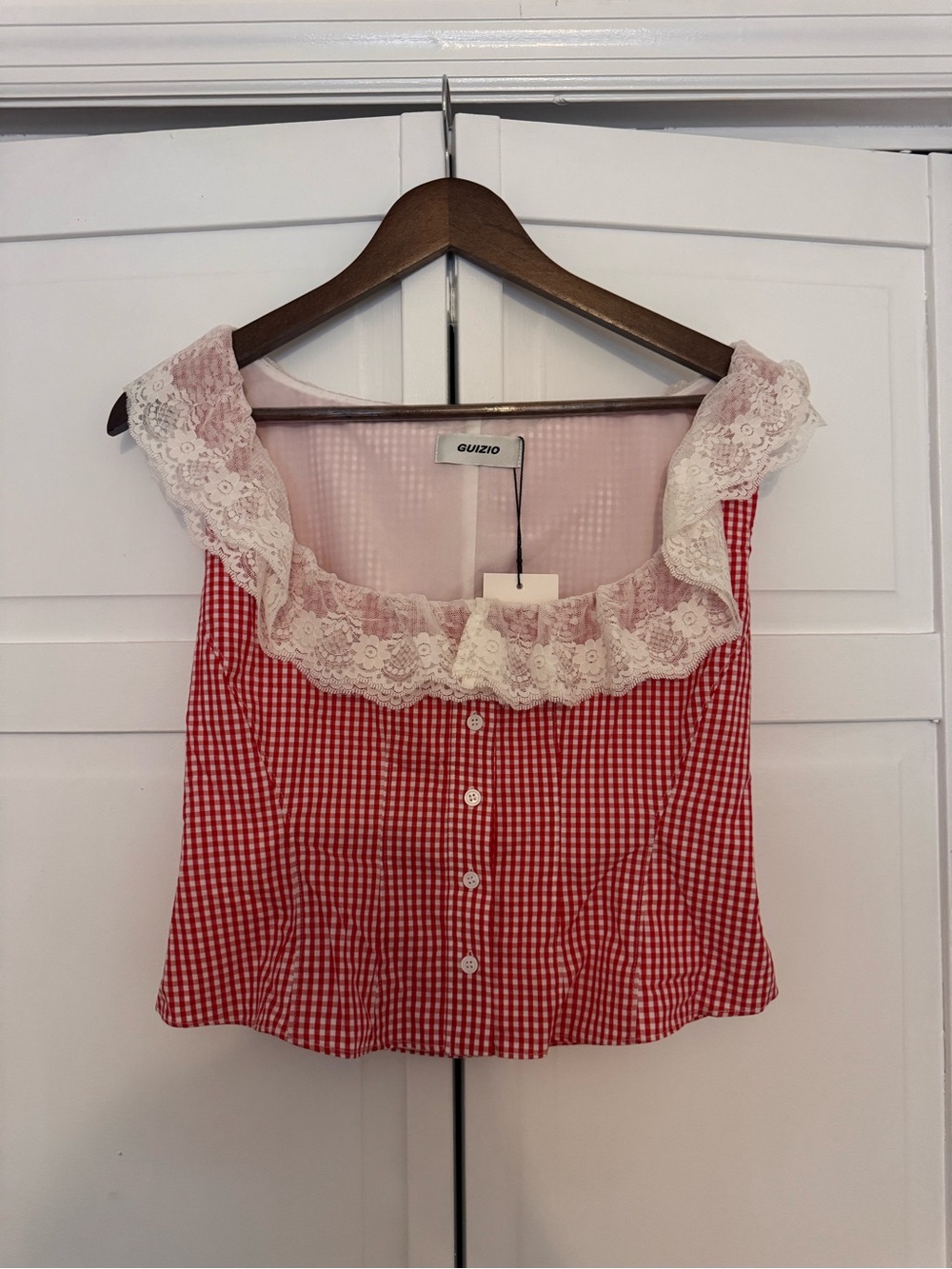 Guizio Paloma Lace Top
